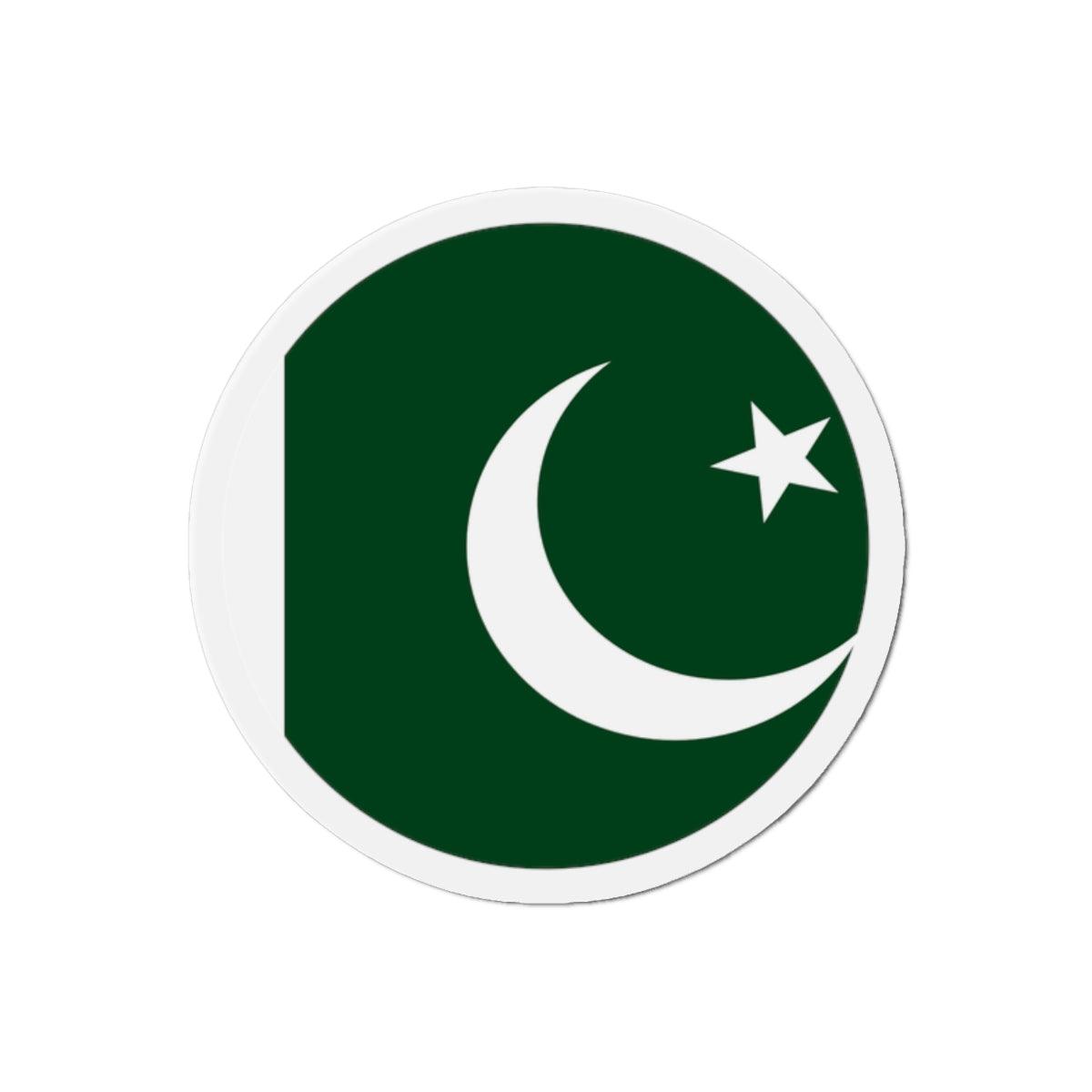 Aimant Rond Drapeau du Pakistan en plusieurs tailles - Pixelforma