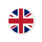 Aimant Rond Drapeau du Royaume-Uni en plusieurs tailles - Pixelforma 