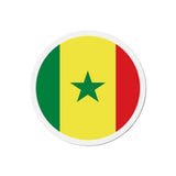 Aimant Rond Drapeau du Sénégal en plusieurs tailles - Pixelforma 