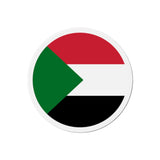 Aimant Rond Drapeau du Soudan en plusieurs tailles - Pixelforma 
