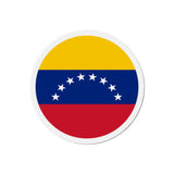 Aimant Rond Drapeau du Venezuela en plusieurs tailles - Pixelforma