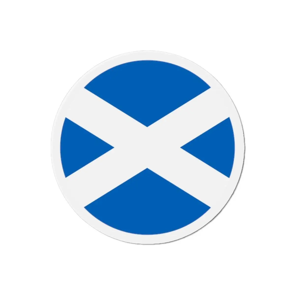 Aimant rond drapeau écosse forme ronde décoratif