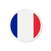 Aimant rond drapeau france forme décorative pour réfrigérateur