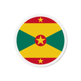 Aimant rond drapeau grenade forme décorative magnétique