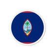 Aimant rond drapeau guam déco magnétique souvenir