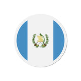 Aimant rond drapeau guatemala forme décorative magnétique