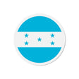 Aimant rond drapeau honduras décoratif forme circulaire