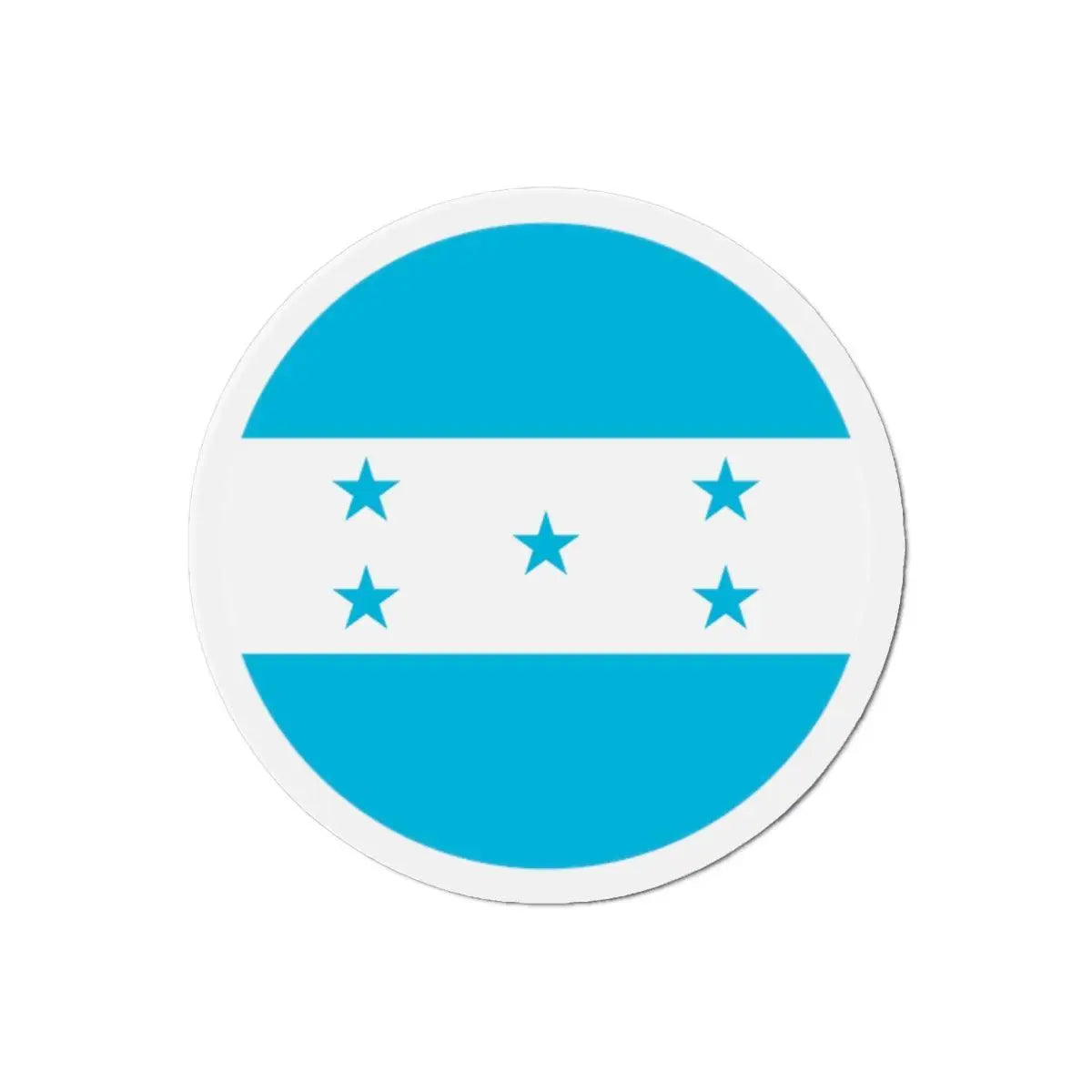 Aimant rond drapeau honduras décoratif forme circulaire