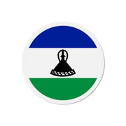 Aimant rond drapeau lesotho déco aimantée pour surfaces