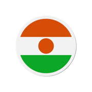 Aimant rond drapeau niger forme décorative pour réfrigérateur