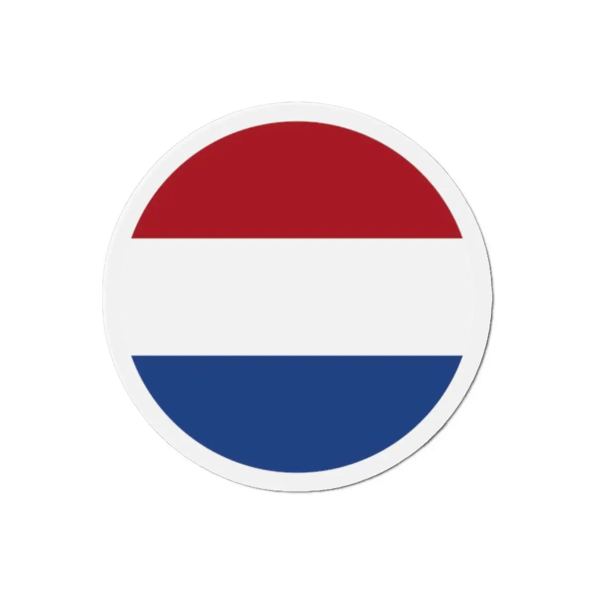 Aimant rond drapeau pays-bas forme ronde décoratif magnétique