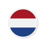 Aimant rond drapeau pays-bas forme ronde décoratif magnétique