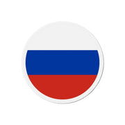 Aimant rond drapeau russie forme décorative réfrigérateur