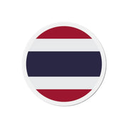 Aimant rond drapeau thaïlande forme décorative souvenir