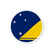 Aimant rond drapeau tokelau forme décorative réfrigérateur
