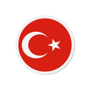 Aimant rond drapeau turquie décoratif forme ronde magnétique