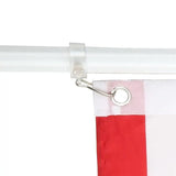 Anneau d’accessoires drapeau france pour installation facile