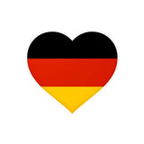 Autocollant allemagne forme cœur en pvc résistant