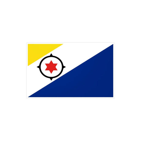 Autocollant drapeau bonaire en plusieurs tailles - pixelforma