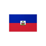 Autocollant Drapeau d'Haïti en plusieurs tailles - Pixelforma