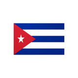 Autocollant Drapeau de Cuba en plusieurs tailles - Pixelforma 