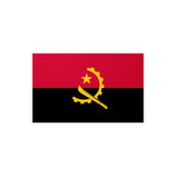 Autocollant Drapeau de l'Angola en plusieurs tailles - Pixelforma