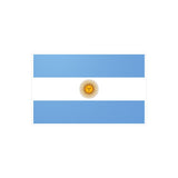 Autocollant Drapeau de l'Argentine en plusieurs tailles - Pixelforma