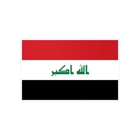 Autocollant Drapeau de l'Irak en plusieurs tailles - Pixelforma