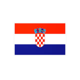 Autocollant Drapeau de la Croatie en plusieurs tailles - Pixelforma