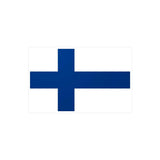 Autocollant Drapeau de la Finlande en plusieurs tailles - Pixelforma 