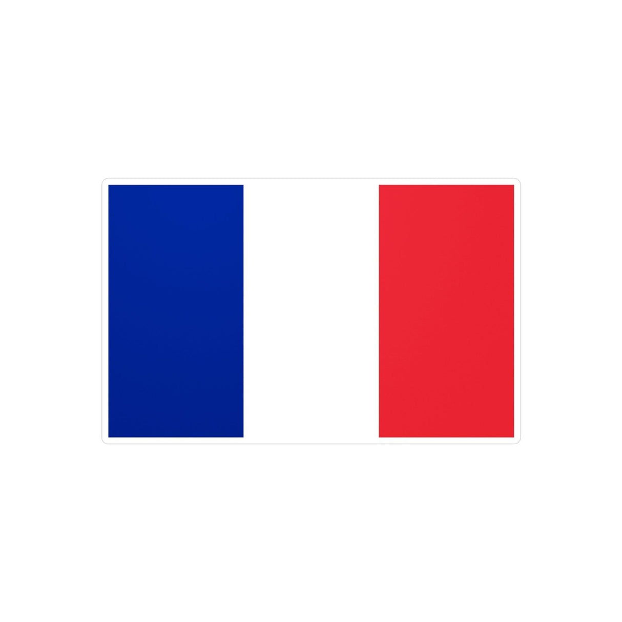 Autocollant Drapeau de la France en plusieurs tailles - Pixelforma