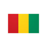 Autocollant Drapeau de la Guinée en plusieurs tailles - Pixelforma