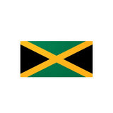 Autocollant Drapeau de la Jamaïque en plusieurs tailles - Pixelforma 