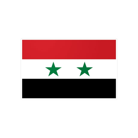 Autocollant Drapeau de la Syrie en plusieurs tailles - Pixelforma