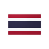 Autocollant Drapeau de la Thaïlande en plusieurs tailles - Pixelforma