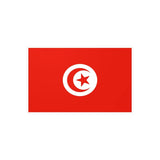 Autocollant Drapeau de la Tunisie en plusieurs tailles - Pixelforma 