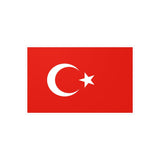 Autocollant Drapeau de la Turquie en plusieurs tailles - Pixelforma