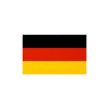 Autocollant Drapeau de l'Allemagne en plusieurs tailles - Pixelforma 