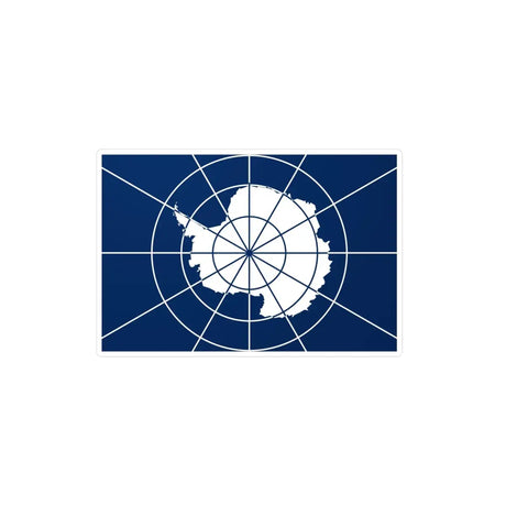 Autocollant Drapeau de l'Antarctique en plusieurs tailles - Pixelforma 