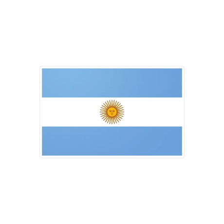 Autocollant Drapeau de l'Argentine en plusieurs tailles - Pixelforma 