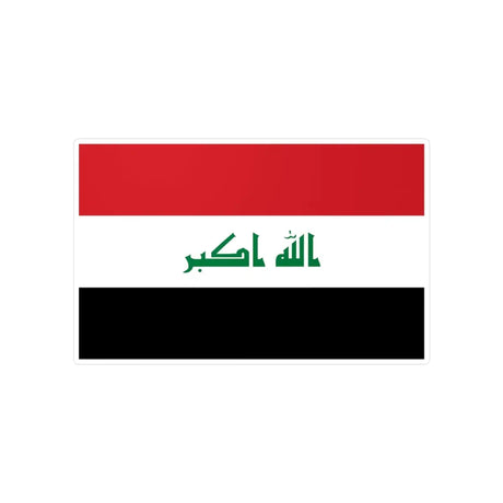 Autocollant Drapeau de l'Irak en plusieurs tailles - Pixelforma 