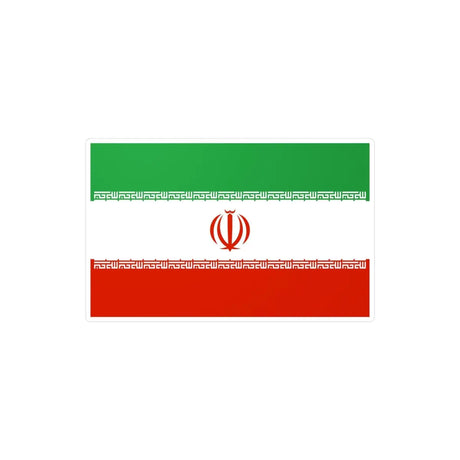 Autocollant Drapeau de l'Iran en plusieurs tailles - Pixelforma 