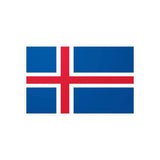 Autocollant Drapeau de l'Islande en plusieurs tailles - Pixelforma 