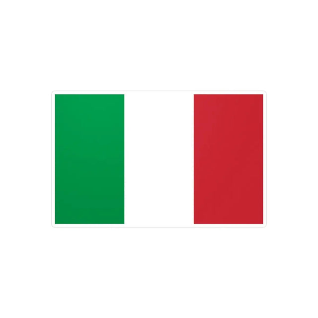 Autocollant Drapeau de l'Italie en plusieurs tailles - Pixelforma 