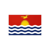 Autocollant Drapeau des Kiribati en plusieurs tailles - Pixelforma 