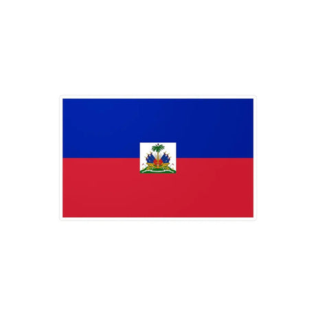 Autocollant Drapeau d'Haïti en plusieurs tailles - Pixelforma 