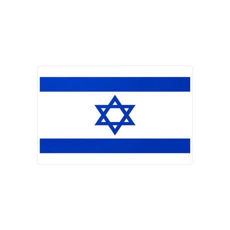 Autocollant Drapeau d'Israël en plusieurs tailles - Pixelforma 