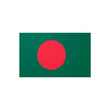 Autocollant Drapeau du Bangladesh en plusieurs tailles - Pixelforma 