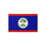 Autocollant Drapeau du Belize en plusieurs tailles - Pixelforma 