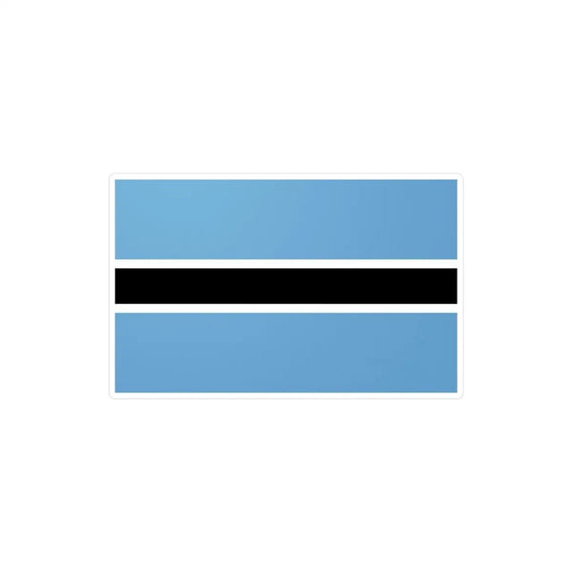 Autocollant Drapeau du Botswana en plusieurs tailles - Pixelforma 